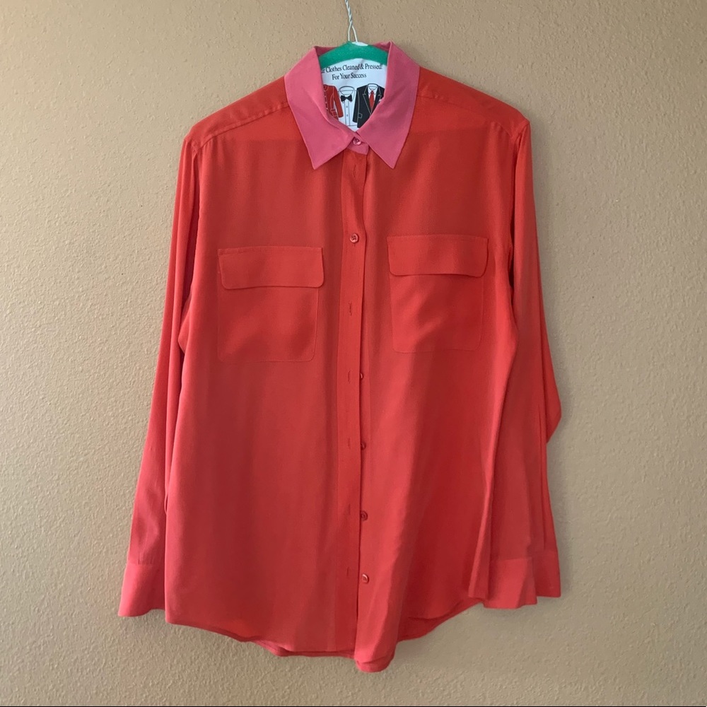 Silk Equipment blouse